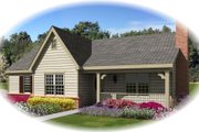 Ranch Style House Plan - 3 Beds 2 Baths 1227 Sq/Ft Plan #81-13866 