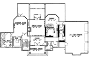 Modern Style House Plan - 2 Beds 2.5 Baths 3899 Sq/Ft Plan #117-443 