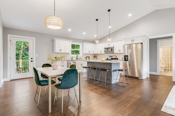 Interior - Kitchen 2 for Cottage House Plan #44-246 - 3 bed, 2 bath