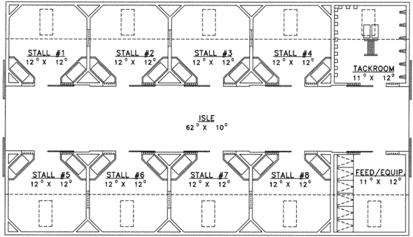 Country Floor Plan - Main Floor Plan #117-262