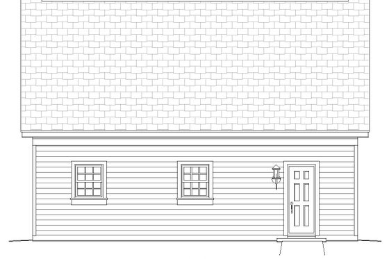 Exterior - Other Elevation for Country House Plan #932-242, 0 bath