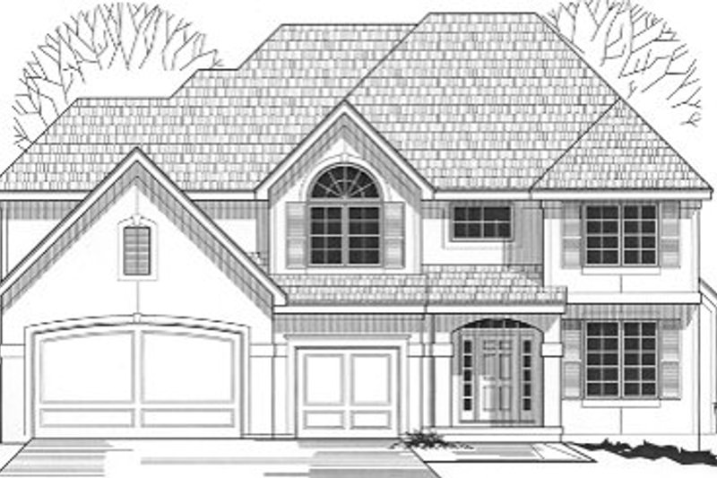 Traditional Style House Plan - 4 Beds 3.5 Baths 2830 Sq/Ft Plan #67-770