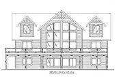 Cabin Style House Plan - 3 Beds 3 Baths 3806 Sq/Ft Plan #117-764 