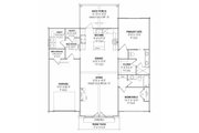 Country Style House Plan - 2 Beds 2 Baths 1301 Sq/Ft Plan #1096-136 