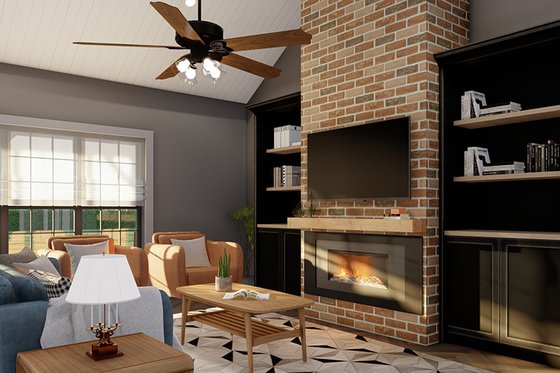 Interior - Other 4 for Craftsman House Plan #923-311 - 4 bed, 2.5 bath