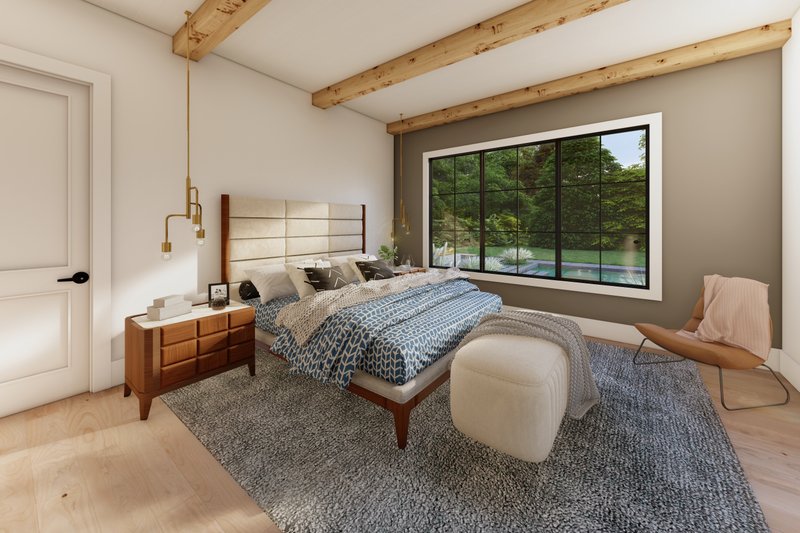 House Design - Interior - Master Bedroom for Craftsman House Plan #1094-6 - 3 bed, 2.5 bath