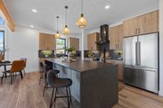 Contemporary Style House Plan - 3 Beds 2.5 Baths 1864 Sq/Ft Plan #1070-239 