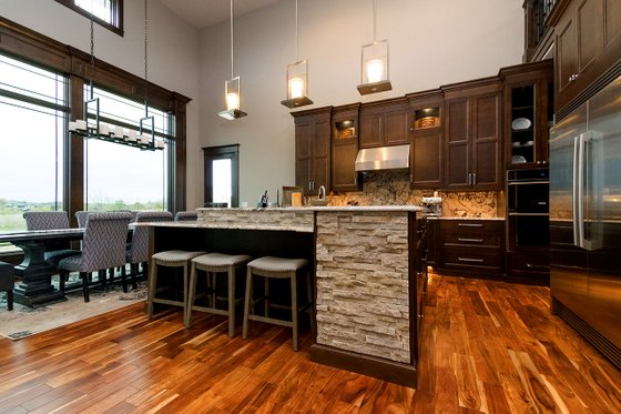 Interior - Kitchen 2 for Craftsman House Plan #70-1486 - 2 bed, 3 bath