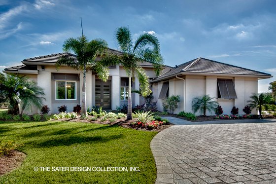 Exterior - Front Elevation 3 for Contemporary House Plan #930-476 - 3 bed, 4.5 bath