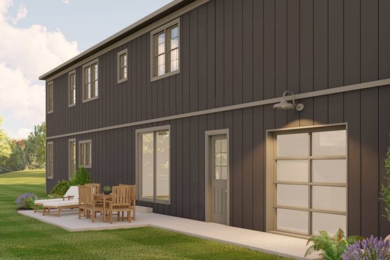 Exterior - Outdoor Living for Barndominium House Plan #1064-221 - 4 bed, 4.5 bath