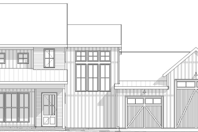 Dream House Plan - Exterior - Front Elevation 3 for Farmhouse House Plan #895-145 - 4 bed, 3.5 bath