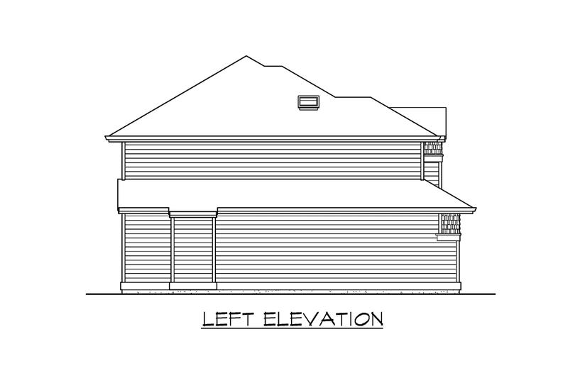 Dream House Plan - Exterior - Other Elevation 1 for Craftsman House Plan #132-108 - 3 bed, 2.5 bath