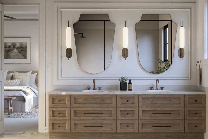 House Design - Interior - Master Bathroom 2 for Modern House Plan #455-371 - 3 bed, 2.5 bath