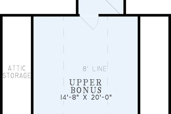 Exterior - Front Elevation 4 for European House Plan #17-1021 - 3 bed, 2 bath