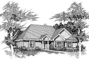 Cottage Style House Plan - 3 Beds 2 Baths 1121 Sq/Ft Plan #329-158 