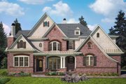 Traditional Style House Plan - 4 Beds 3.5 Baths 4258 Sq/Ft Plan #54-414 