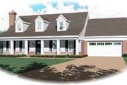 Southern Style House Plan - 3 Beds 2.5 Baths 1757 Sq/Ft Plan #81-456 