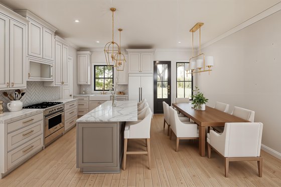 Interior - Kitchen for Farmhouse House Plan #1074-123 - 3 bed, 2 bath