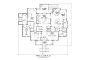 Classical Style House Plan - 4 Beds 3.5 Baths 5298 Sq/Ft Plan #1054-81 
