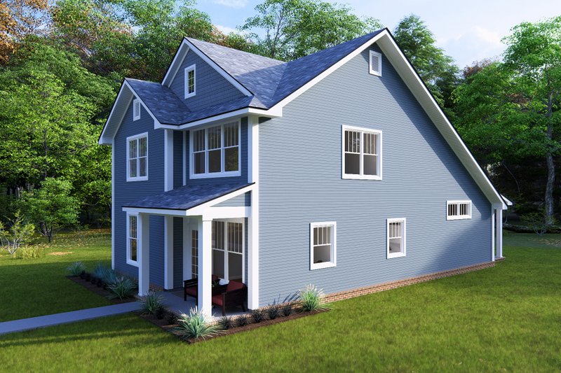 House Plan Design - Exterior - Other Elevation for Cottage House Plan #513-2263 - 3 bed, 2.5 bath