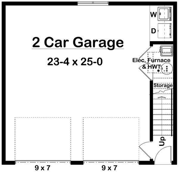 Architectural House Design - Traditional Floor Plan - Main Floor Plan #126-174