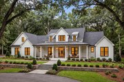 Farmhouse Style House Plan - 3 Beds 3.5 Baths 2191 Sq/Ft Plan #430-421 Exterior 