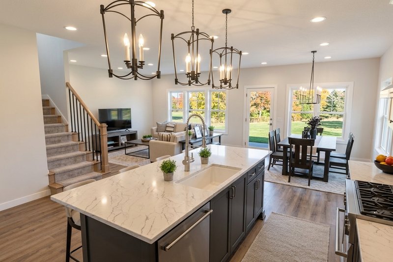 Home Plan - Interior - Kitchen for Farmhouse House Plan #51-1539 - 3 bed, 2.5 bath