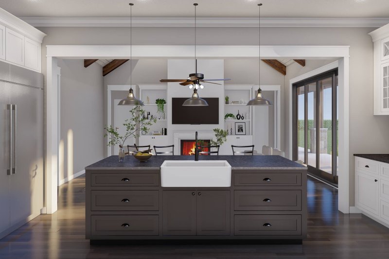 House Plan Design - Interior - Kitchen 1 for Farmhouse House Plan #923-450 - 3 bed, 3.5 bath