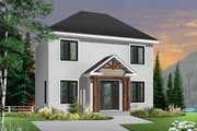 Colonial Style House Plan - 3 Beds 1.5 Baths 1314 Sq/Ft Plan #23-629 