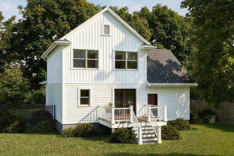 House Plan Design - Exterior - Other Elevation for Farmhouse House Plan #79-271 - 3 bed, 2.5 bath