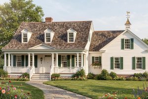 House Design - Photo for Traditional House Plan #137-322 - 3 bed, 2.5 bath