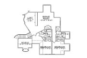 European Style House Plan - 5 Beds 6 Baths 5064 Sq/Ft Plan #5-444 