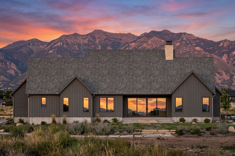 Dream House Plan - Exterior - Rear Elevation for Farmhouse House Plan #1096-210 - 4 bed, 3 bath