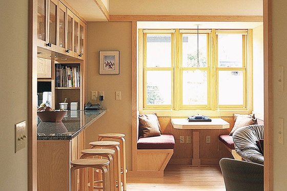 Interior - Family Room for Prairie House Plan #454-1 - 3 bed, 2.5 bath