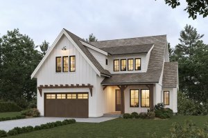 Farmhouse Exterior - Front Elevation Plan #1114-81