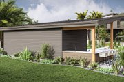 Modern Style House Plan - 0 Beds 1 Baths 345 Sq/Ft Plan #455-469 