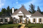 European Style House Plan - 3 Beds 2 Baths 2023 Sq/Ft Plan #45-135 