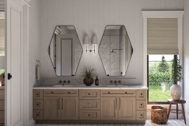Dream House Plan - Interior - Master Bathroom for Modern House Plan #455-393 - 5 bed, 4 bath
