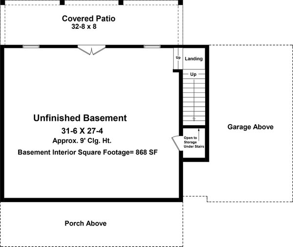 Ranch Floor Plan - Other Floor Plan #21-470
