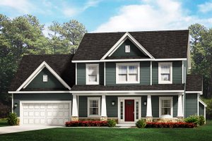 Traditional Exterior - Front Elevation Plan #1010-229