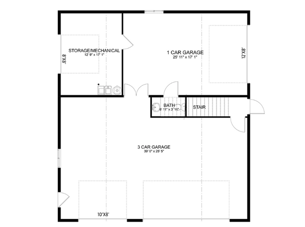 House Plan Design - Barndominium Floor Plan - Main Floor Plan #1060-82