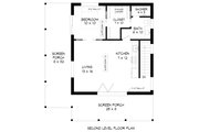 Modern Style House Plan - 1 Beds 1 Baths 783 Sq/Ft Plan #932-689 