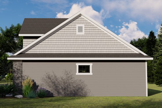 Exterior - Other Elevation for Craftsman House Plan #1064-20, 0 bath