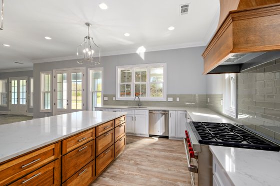 Interior - Kitchen 3 for Farmhouse House Plan #63-430 - 4 bed, 4.5 bath