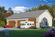 Contemporary Style House Plan - 0 Beds 0 Baths 0 Sq/Ft Plan #932-897 