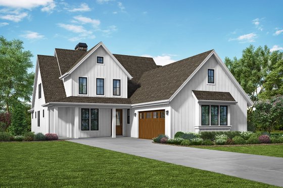 Featured image of post Modern Farmhouse Southern Living House Plans With Porches : Modern farmhouse plan with cathedral ceiling in the great room and kitchen.