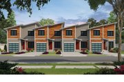 Contemporary Style House Plan - 12 Beds 12.5 Baths 5108 Sq/Ft Plan #20-2464 