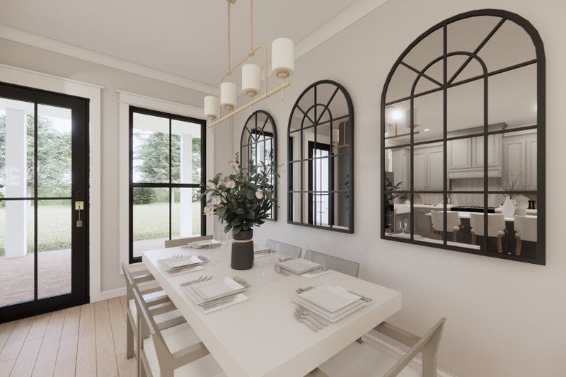 House Blueprint - Interior - Dining Room 1 for Farmhouse House Plan #1074-44 - 3 bed, 2.5 bath