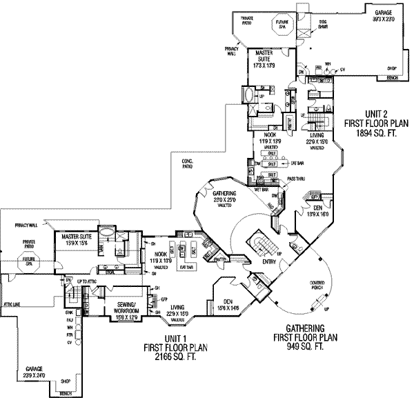 Traditional Floor Plan - Main Floor Plan #60-519