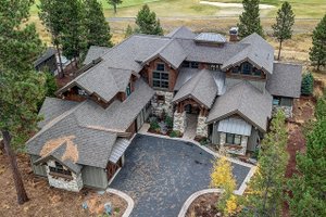 Exterior - Front Elevation 6 for Craftsman House Plan #892-27 - 5 bed, 5.5 bath